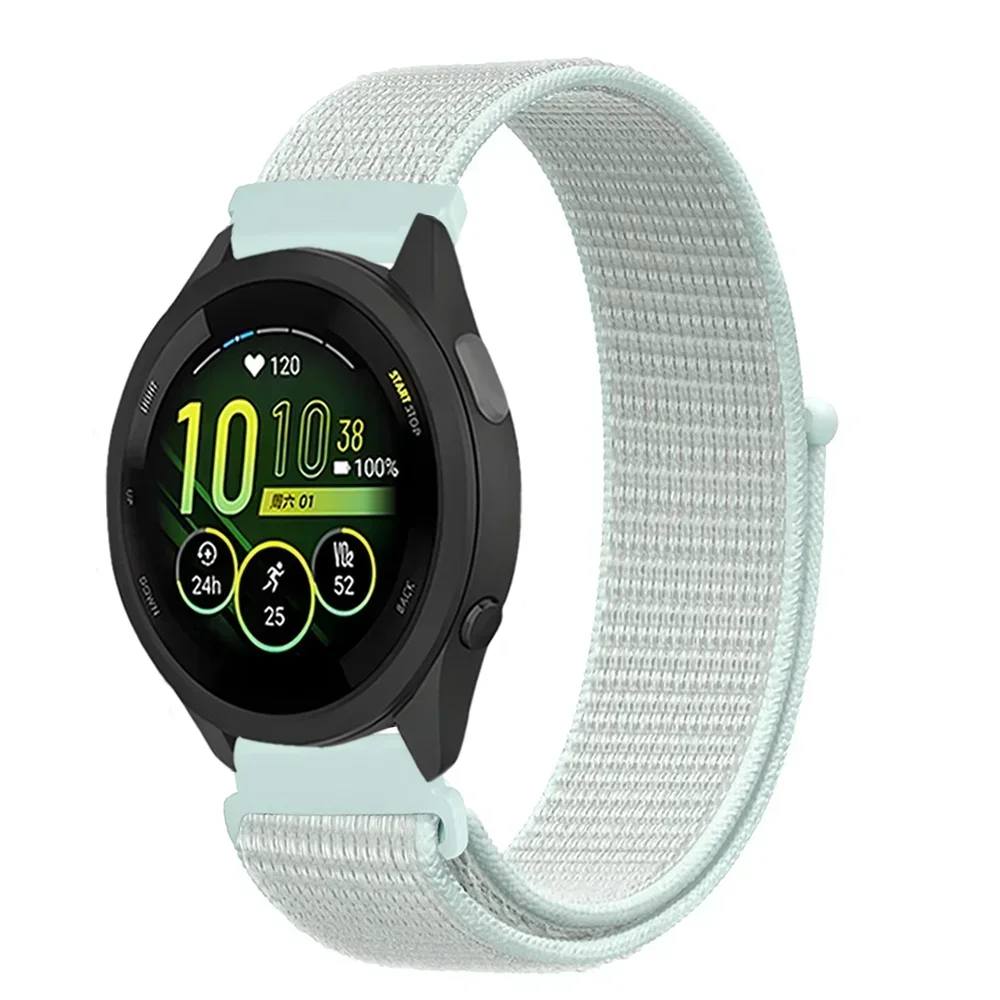 Nylon Sport Strap Bracelet - 20/22mm Adjustable Wristband