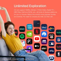 RockTek G2 4K AndroidTV 14 Stream Box Netflix Google Certified Amlogic S905X4-K 4G 32G 64G Support DTS Dolby Audio Dolby Vision - Image 4