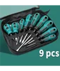 6Pcs Screwdriver Set With Magnetic Household Multifunctional Cross Straight Screwdriver Manual Screwdriver Set Maintenance Tool