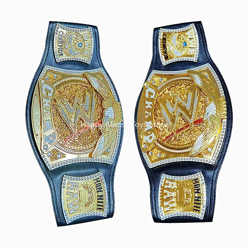 Wrestling Cosplay Toys Wwe Boxing Champion Gold Belt Wwe Championship Belt Characters Occupation Wrestling Gladiators Cosplay Toys Halloween Gift