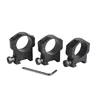 30mm Diameter Hunting Scope Mount Rings  Aluminum Alloy Ring Mount for Tactical Flashlight fit 21mm Picatinny Rail  High/Med/Low 6