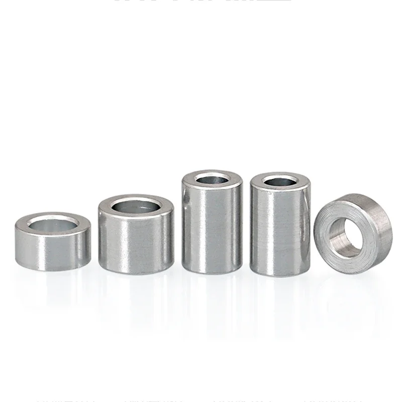 Aluminum Washers M3 M4 M5 M6 M8 Flat Gasket CNC Sleeve Non-threaded Stand-off Spacer 5/10/20pcs For RC Model Part