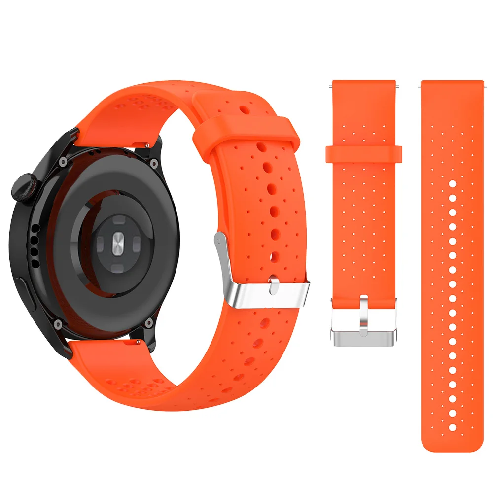 Silicone Smartwatch Band – Versatile 20mm/22mm Sports Strap