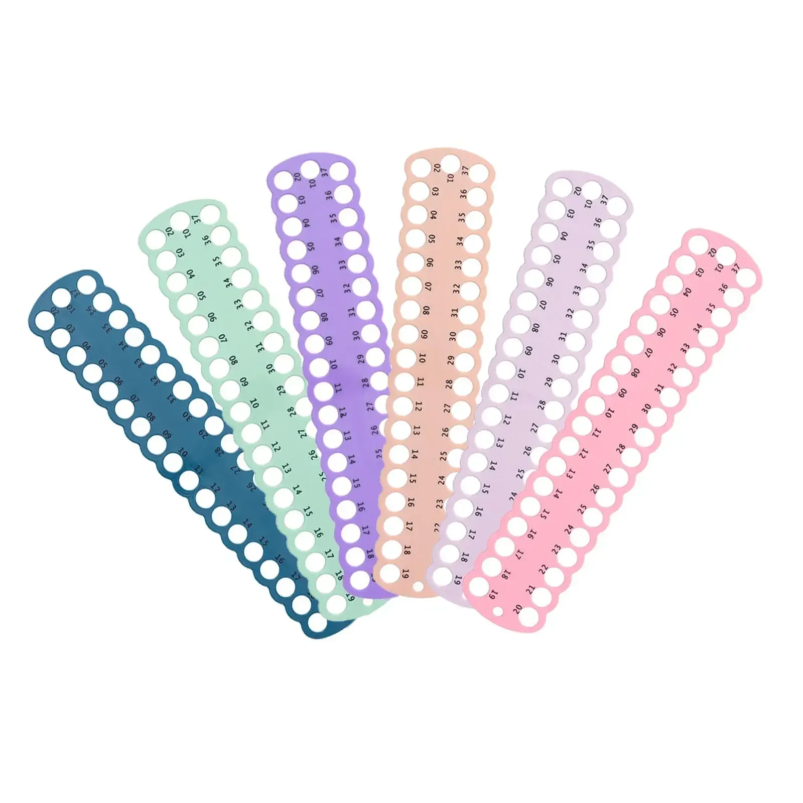 DIY Craft Thread Sorter Organization Sewing Kit 37 Holes Embroidery Floss Organizer Cross Stitch Threads Holder Storage Tool