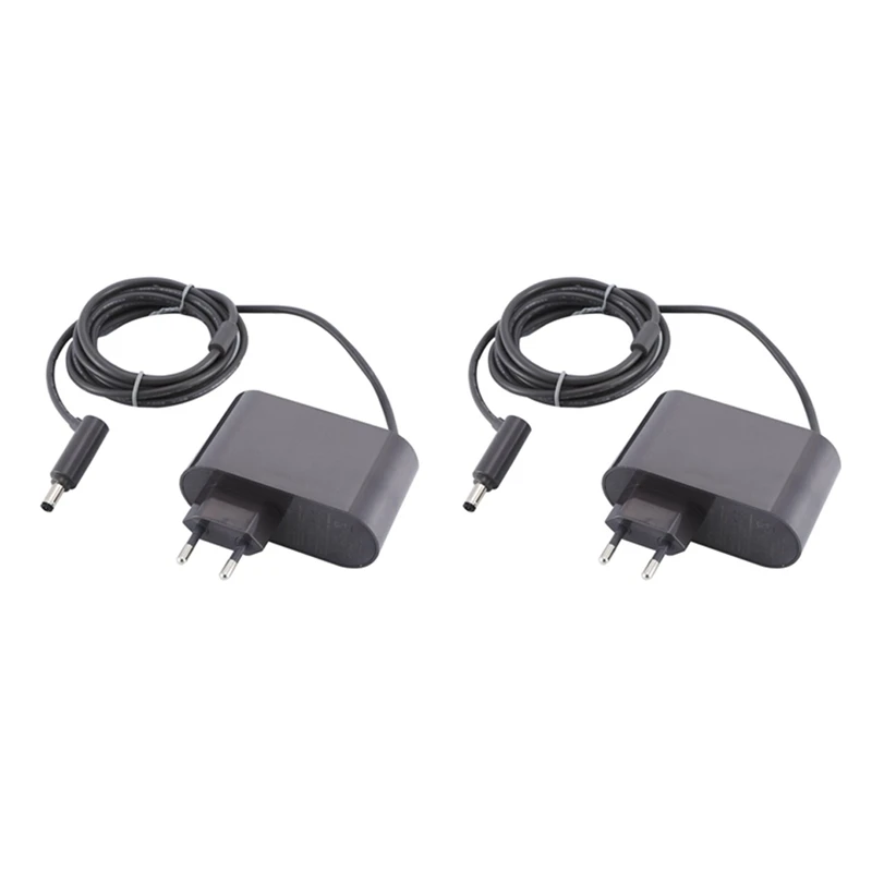 2X Vacuum Cleaner Power Adapter Robot Cleaner Replacement Charger For Dyson V6 V7 V8 DC58 DC59 DC61 DC62 DC74 EU Plug