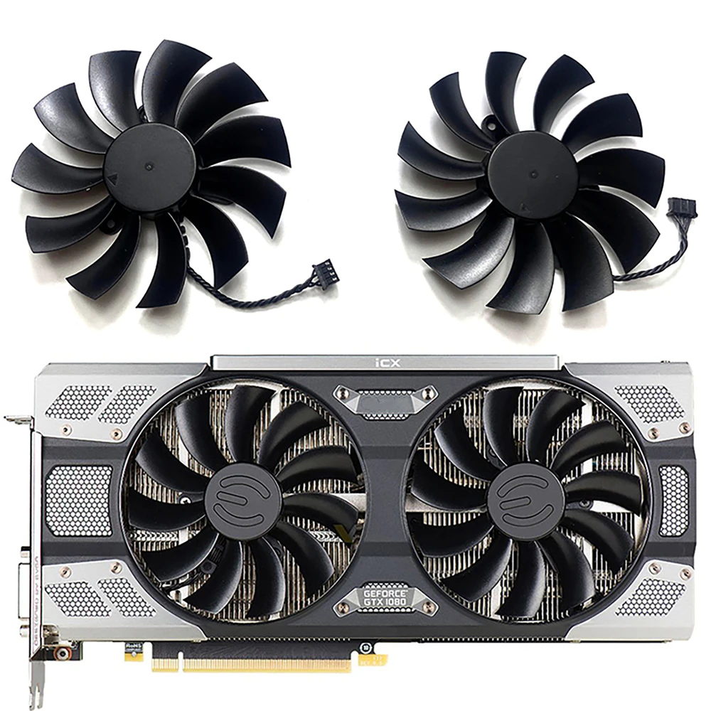 

For EVGA GTX1070 1070TI 1080 GAMING ICX Graphics Card Cooling Fan Graphics Card Replacement Accessories