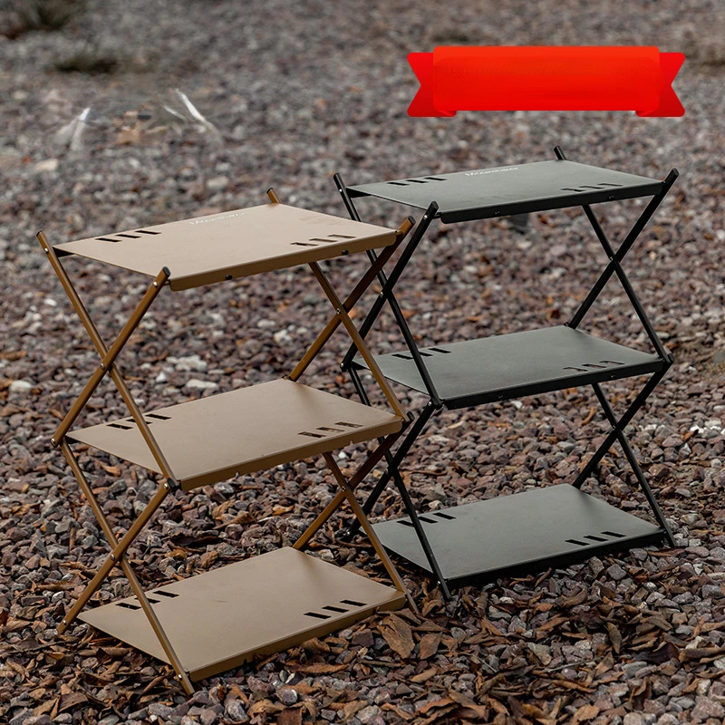 Camping Outdoor Table Small Folding Tourist Standing Desk Camping Table Mini Garden Salon  Patio Furniture