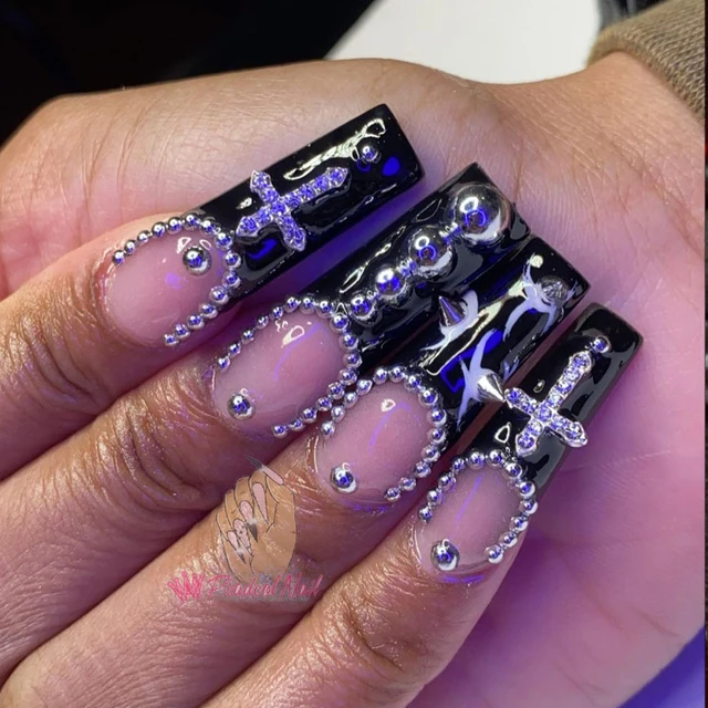 1PC Pearl Nail Charms Heart Shaped Nail Art Jewelry Glitter Nail  Rhinestones Manicure DIY Nails Art Decoration Nail Accessories - AliExpress