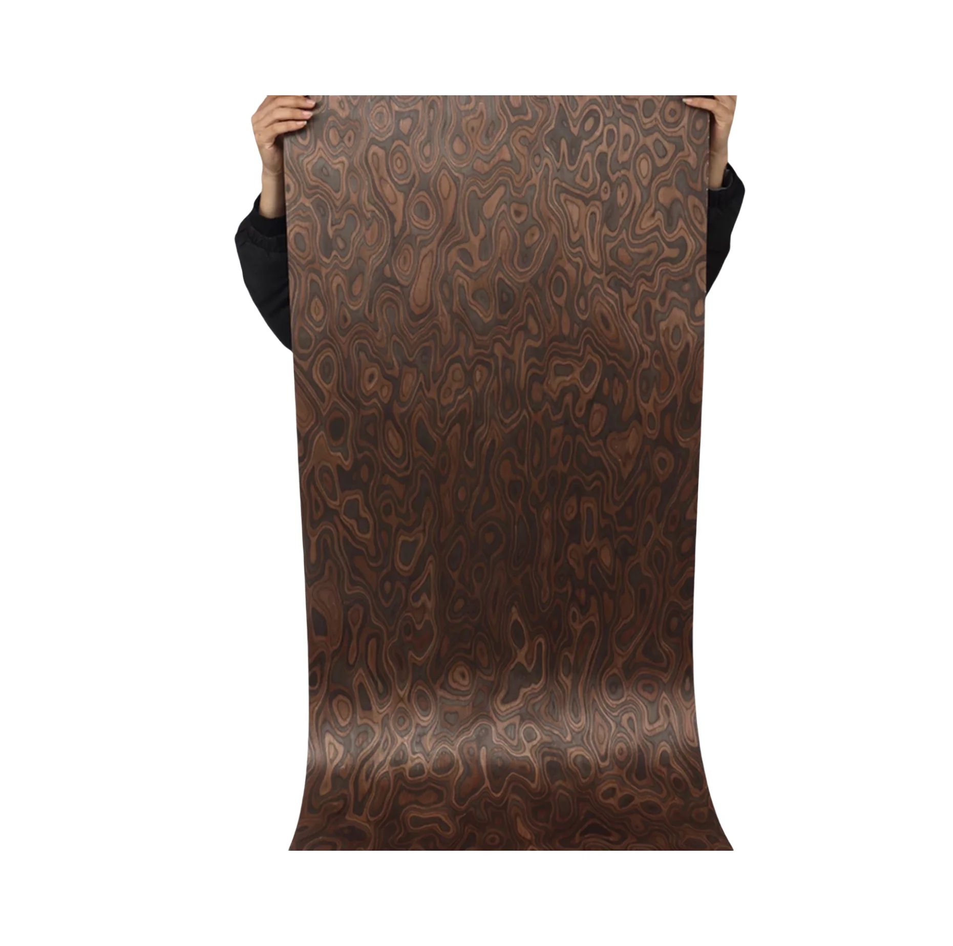 L:2.5meters Width:580mm T:0.25mm Technology wood sandalwood root pattern wood veneer Furniture Speaker Car Interior Decoration