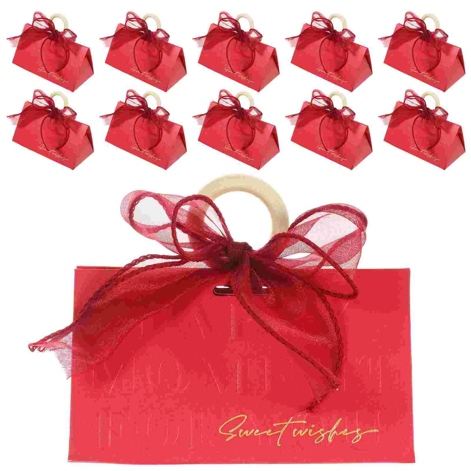 

18pcs Paper Candy Boxes Festival Party Chocolate Boxes Wedding Favor Boxes