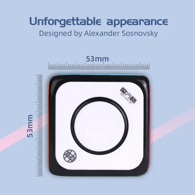 [SomeCube] QiYi O2 Spinner Cube O2 Standard Magic Cubes Puzzle Magico Cubos Speedcube  Educational Toy for Children Kids Gift 3