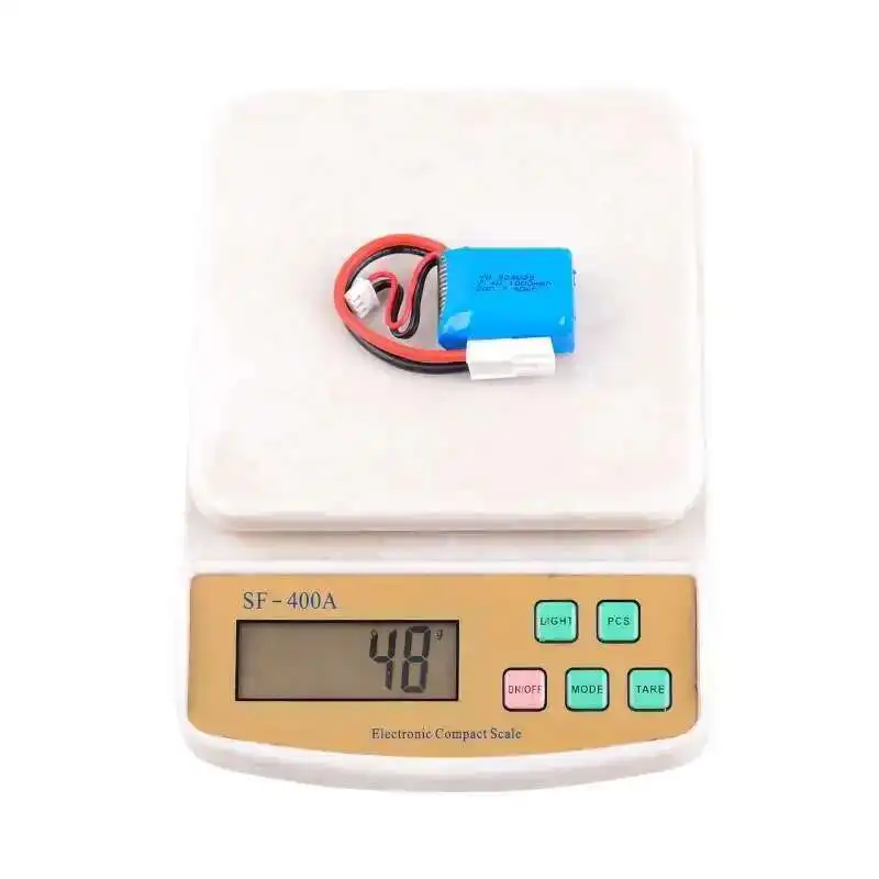 Batterie LiPo 1000mAh 7.4V pour bateau RC UDI901/904 - Lot de 1/2/4