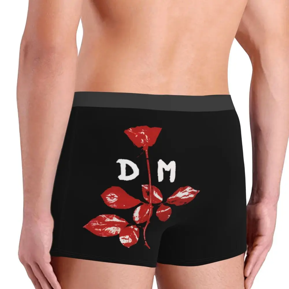 Custom Electronic Rock Depeche Cool Mode Boxers Shorts Men Briefs Underwear Cool Underpants