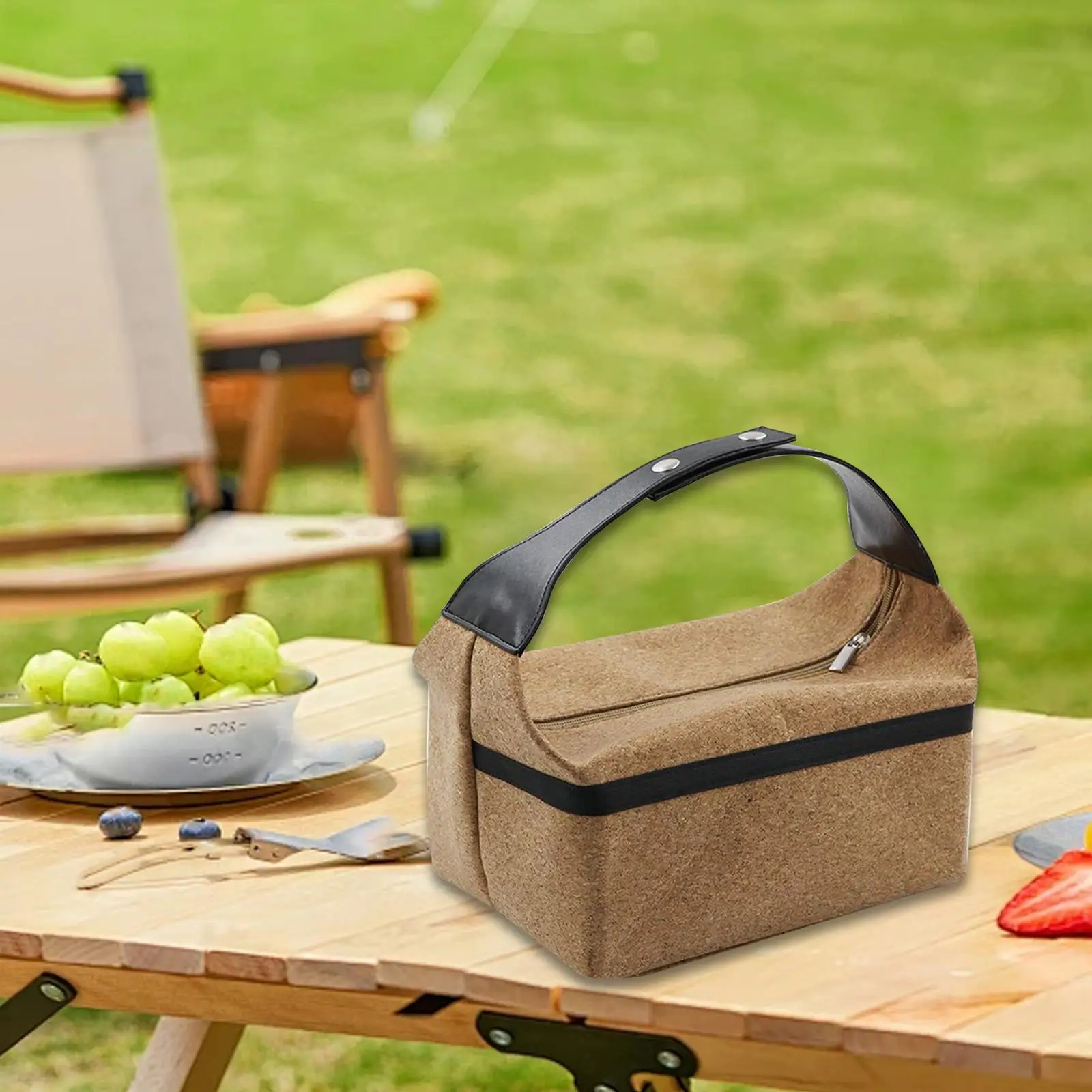 Compact Storage Bag for Tea Set and Coffee Maker for Travel and Camping 3