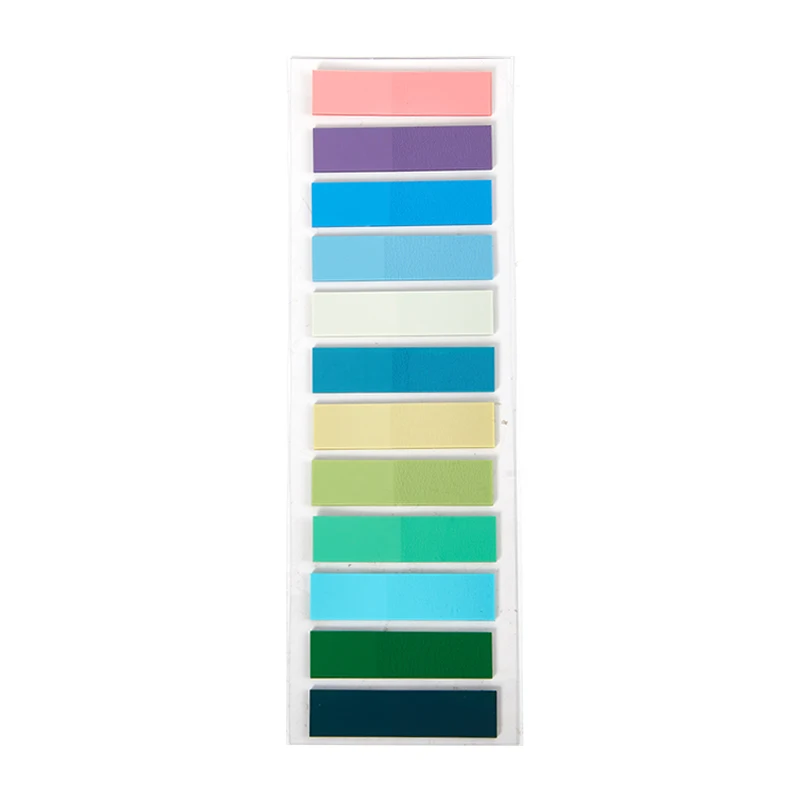 Transparent Sticky Notes and Bookmarks - Self-Adhesive Clear Tabs for Annotation and Reading