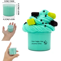 70ml New Fluffy Butter Slime Kit Birthday Gifts Slime Set Non Sticky Super Soft Sludge Polymer Clay Toy Christmas Gifts 2