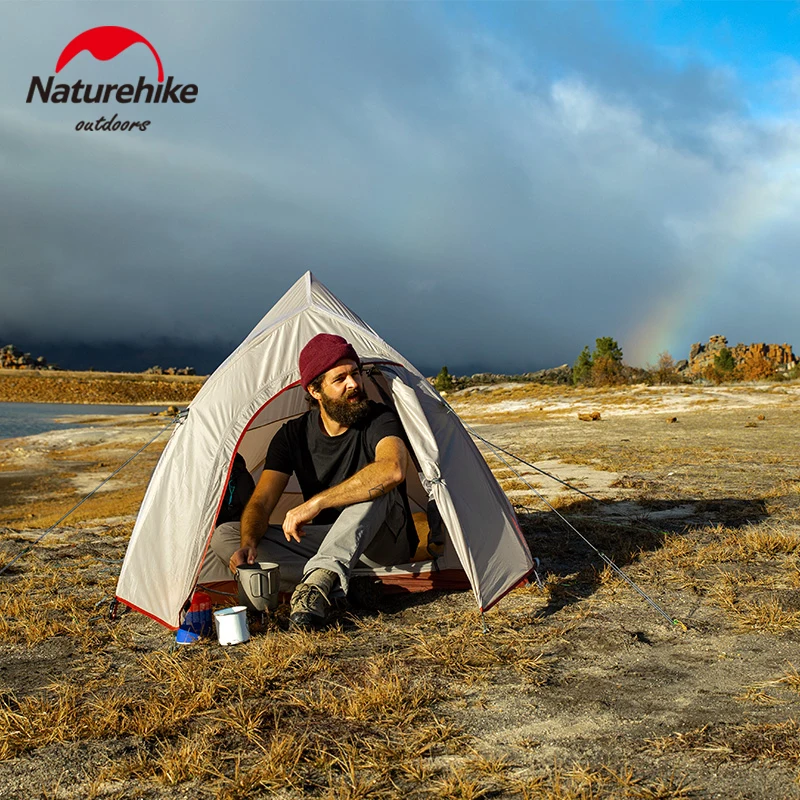 Naturehike Cloud Up 1 2 3 Tent Outdoor Camping Waterproof Tent ProfssIonal Glamping Hiking Backpacking Shelter Portable