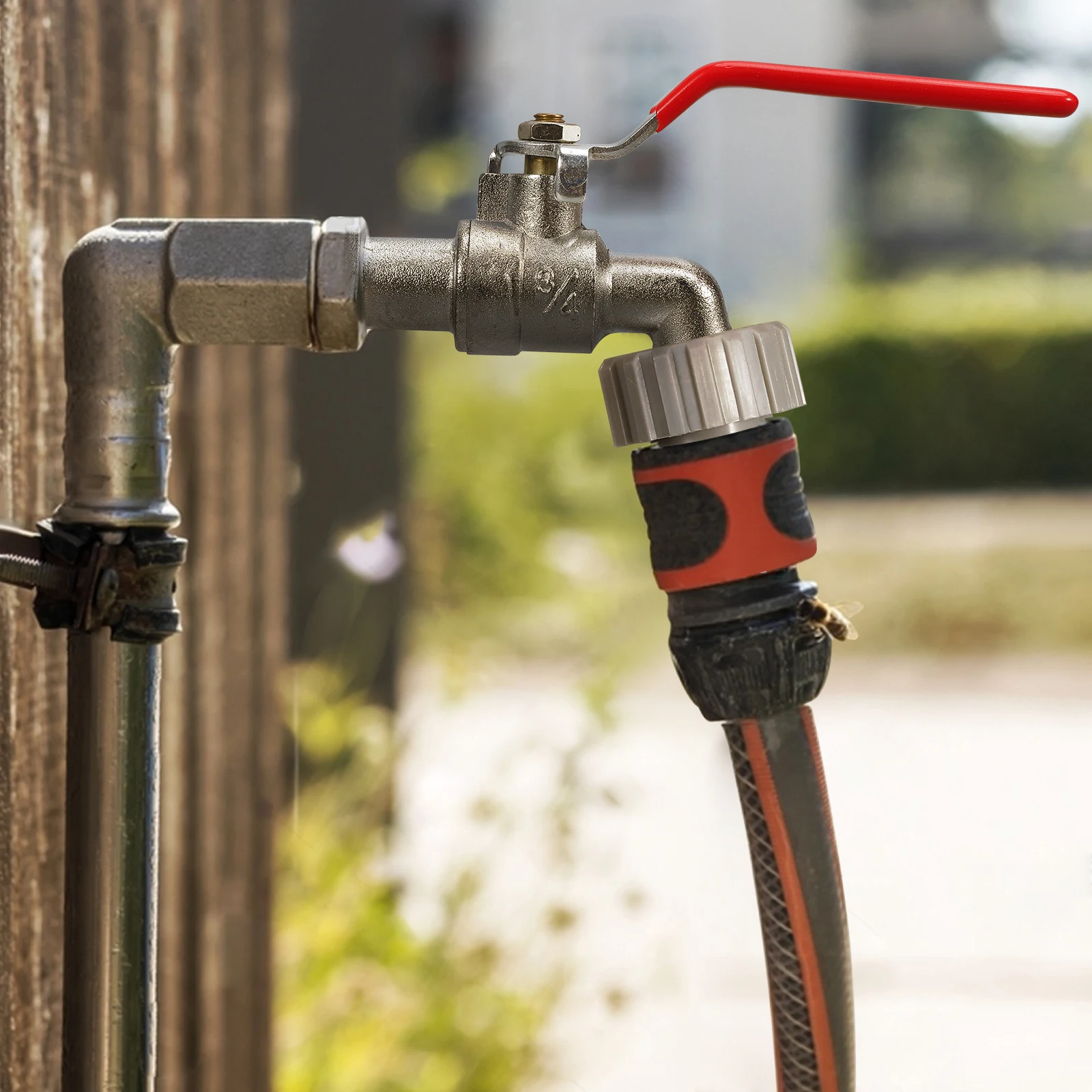 Tank Tap Adapter 1PC Durable IBC S60*6 Coarse Thread to 1/2'' 3/4'' Connector Replacement Valve Garden Home Valve Fitting Faucet