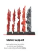 DSPIAE PT-SR freely combined assembled model panel storage rack with digital marking 3