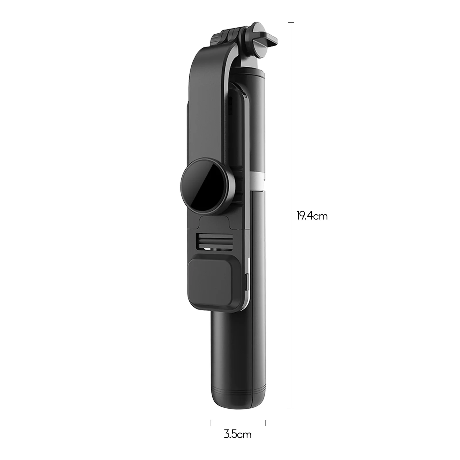 Selfie stick bluetooth remote control KIT (metal)