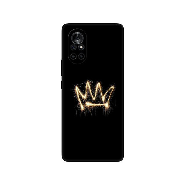 Huawei Nova 8 Case Nova8 5G 4G Back Cover For Huawei Nova 8 5G Phone Cases Soft Silicone TPU Fundas 6.57 inch black tpu case