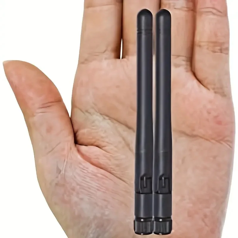 2PC dwuzakresowe WiFi 2.4GHz 5GHz 5.8GHz RP-SMA 3dBi Antena mฤska dla Adapter WiFi bezpieczeลstwa akcesoria do aparatu IP