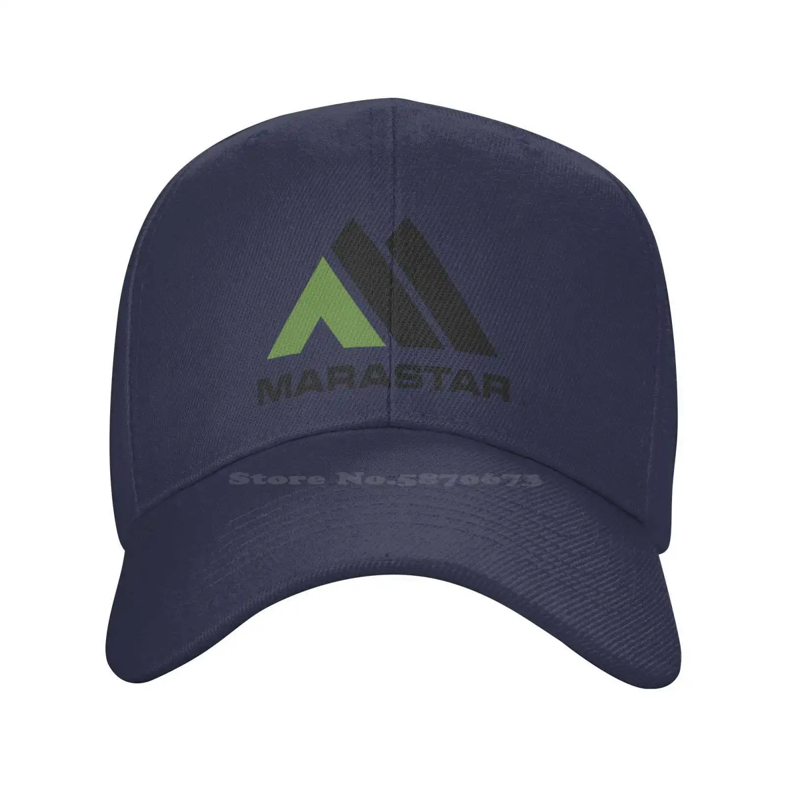 

Модная качественная джинсовая бейсболка с логотипом Marastar