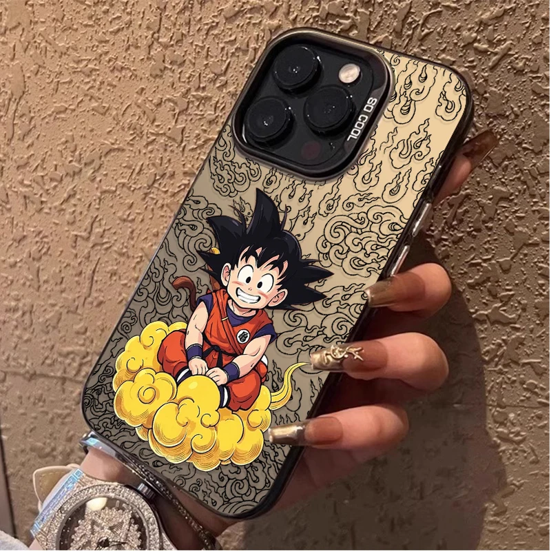 Anime Goku Flying Nimbus Phone Case - Vibrant Design