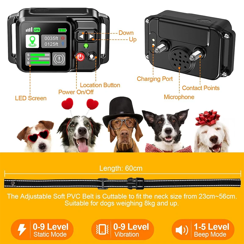 GPS Wireless Dog Fence 4