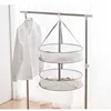 Foldable double-layer clothesline socks sweater socks artifact clothesline flat mesh bag clothesline drying net 1PC 2