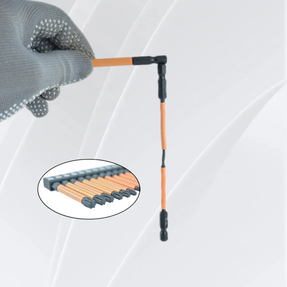 S2 Steel Hex Allen Wrench Drill Bit Set