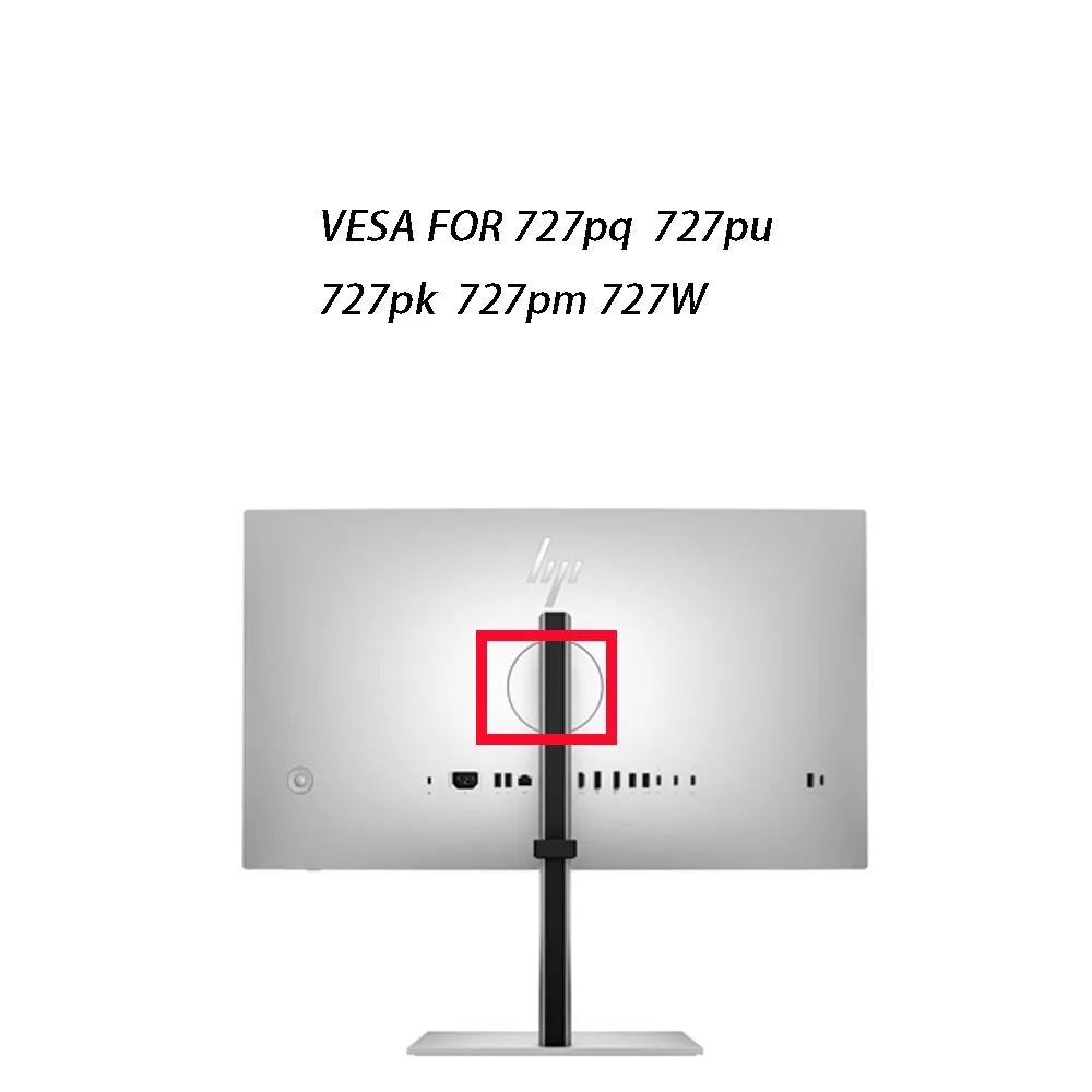 HP 시리즈 7 프로 27인치 24인치 4K 모니터 724pf 724pu 724pn 727pq 727pu 727pk 727pm 727W용 새로운 VESA 마운트 어댑터