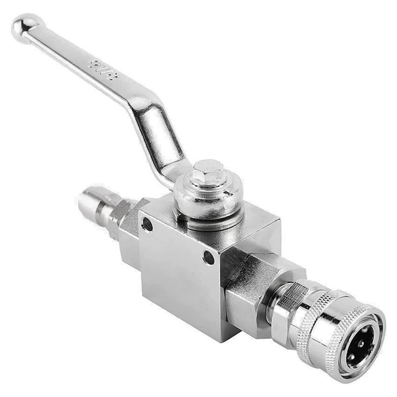 

4500PSI Ball Valve Kit For Pressure Washer Hose Pump High Pressure Washer Ball Valve Kit