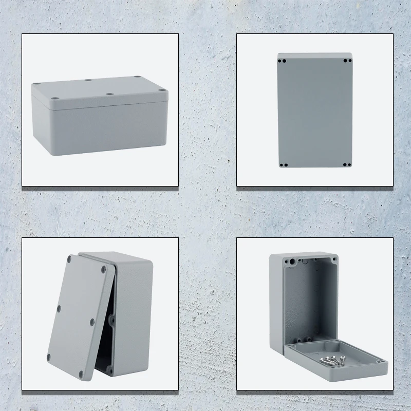 IP67 Cast Aluminum Waterproof Junction Box Outdoor Electronic Project Explosion-proof Sealed Enclosure Case For Electronic electronic enclosure case electrical junction box electrical box