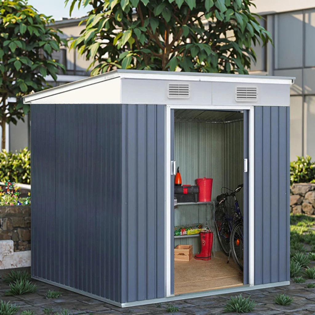 รูปสินค้า ห้องเก็บของเคลื่อนที่กลางแจ้ง หลังคาถอดได้ ห้องอเนกประสงค์
