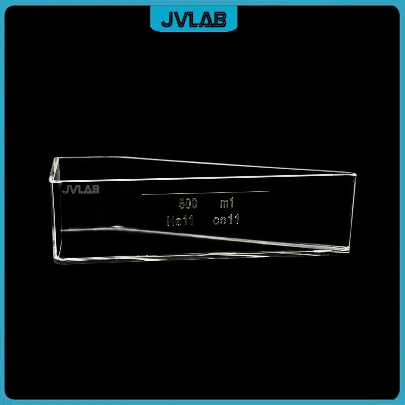 Hull Cell 500 ml Galvanized Hull Cell Testing Equipment Harrington Groove Graduated Hough Groove Sub Tank 500 CC