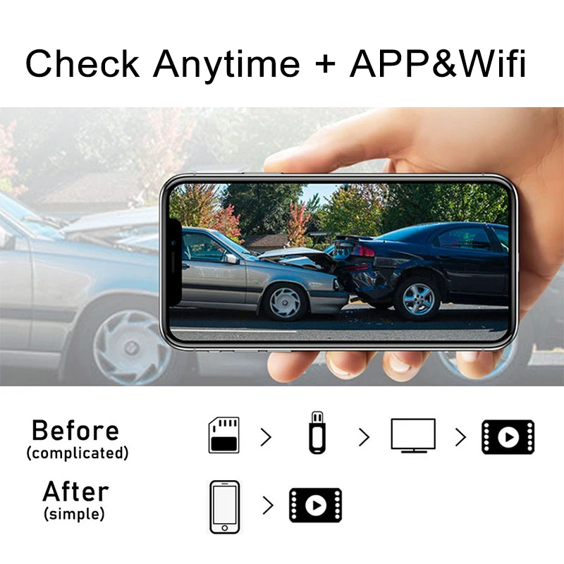 Groreal ڵ DVR  ķ, BMW X1 F48 X2 F39 X3 F15 F20 F25 X4 F26 X5 F15 X6 F16 3 5 6 GT 4K   ī޶