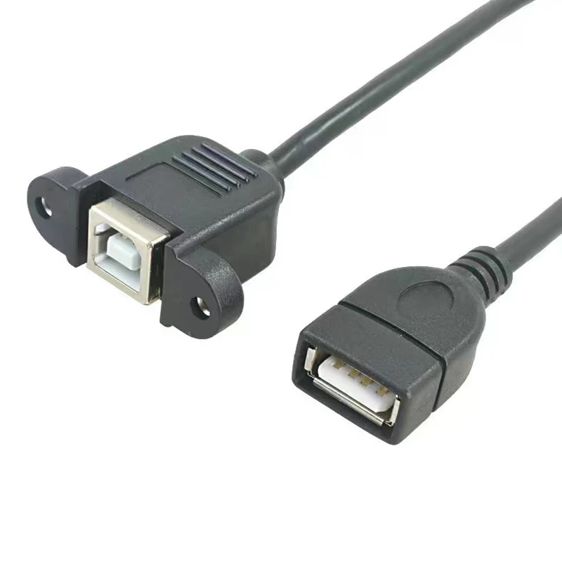 

USB Female To Female Female Head With Ear And Nut, 50 Cm AF / AF With Ear And Fixed Pure Copper Wire