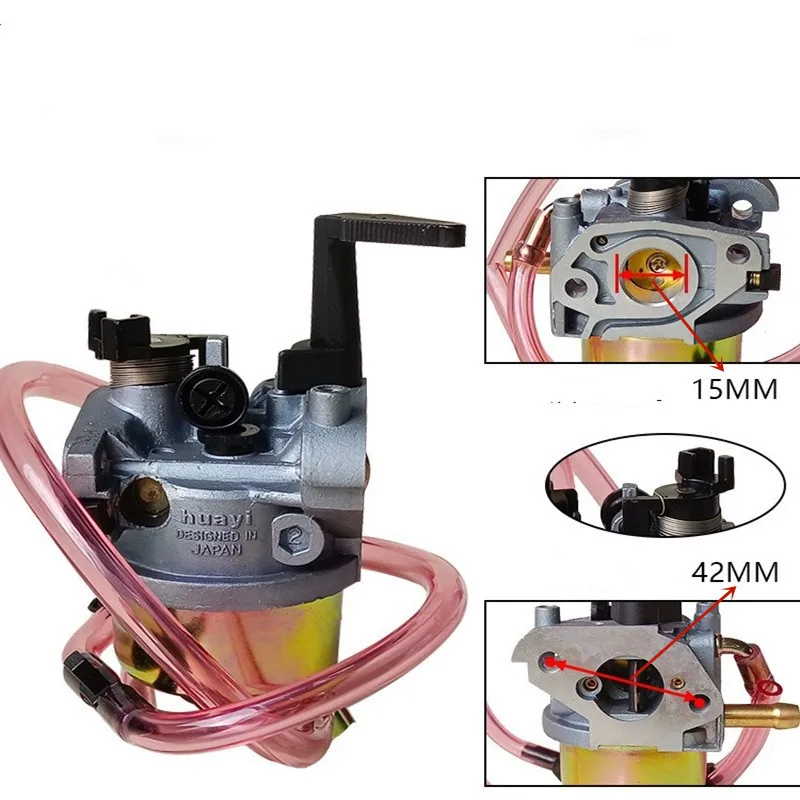 P15D HUAYI CARBURETOR CARBURETTOR FOR GX100 GX50 142F P15D-1