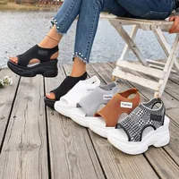 Sandales compensées élégantes et sexy à semelle épaisse, tendance, best-seller, nouveauté, confortables, grandes tailles, chaussures de plage pour femmes 1