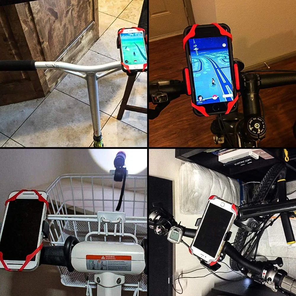Mountain Bike Diy Cell Phone Holder For Bike Smartphone Mount