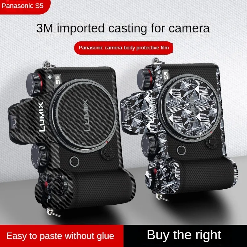 Ucons Anti-scratch Camera Sticker for Panasonic S5 Protective Skin Sweat-Resistant Panasonic LUMIX S5 Sticker