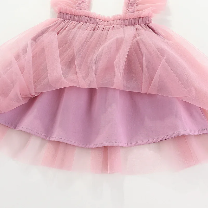 Girls Summer Tulle Dress Kids Outfit