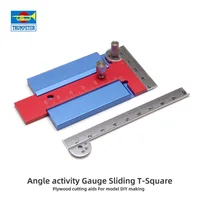 Hobby Model building tools Angle activity Gauge Sliding T-Square Plywood cutting aids For model DIY making 1