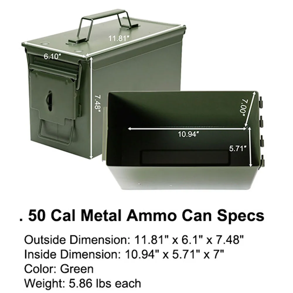 Рисунок 3 - Металлический 50-cal жестянка с