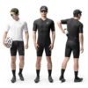 ROCKBROS Cycling Jersey Short Sleeve Windproof Shirt Bike Sports Shirt Breathable Reflective Summer Shirt with YKK Zipper 2