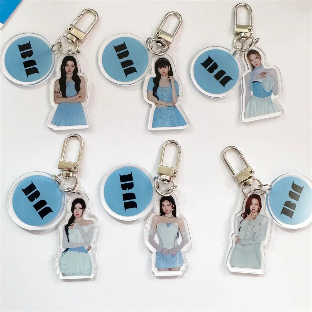 Kpop BABYMONSTER Keychain 2pcs/Set Album FOREVER Character