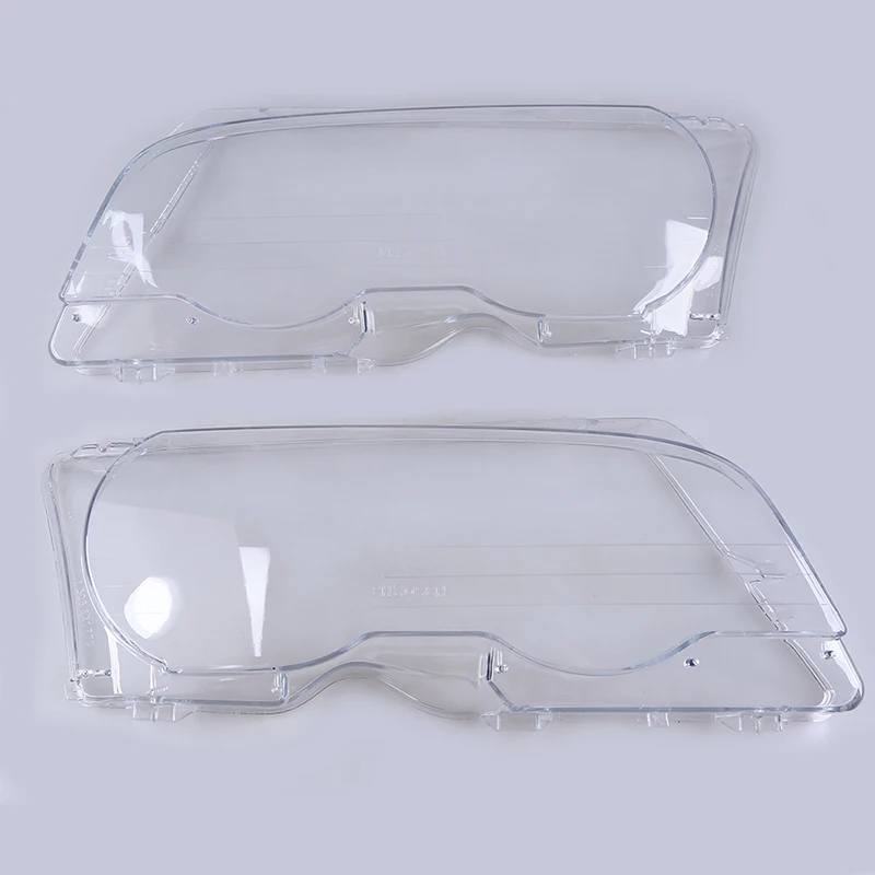 

Пара прозрачных линз для фар, крышка для фар в сборе для BMW 3-Series E46 Coupe Pre-facelift 2000-2003, линзы для фар