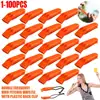 1-100PCS Outdoor Survival Whistle Camping Hiking Rescue Emergency Whistle Diving Football Basketball Match Whistle 1