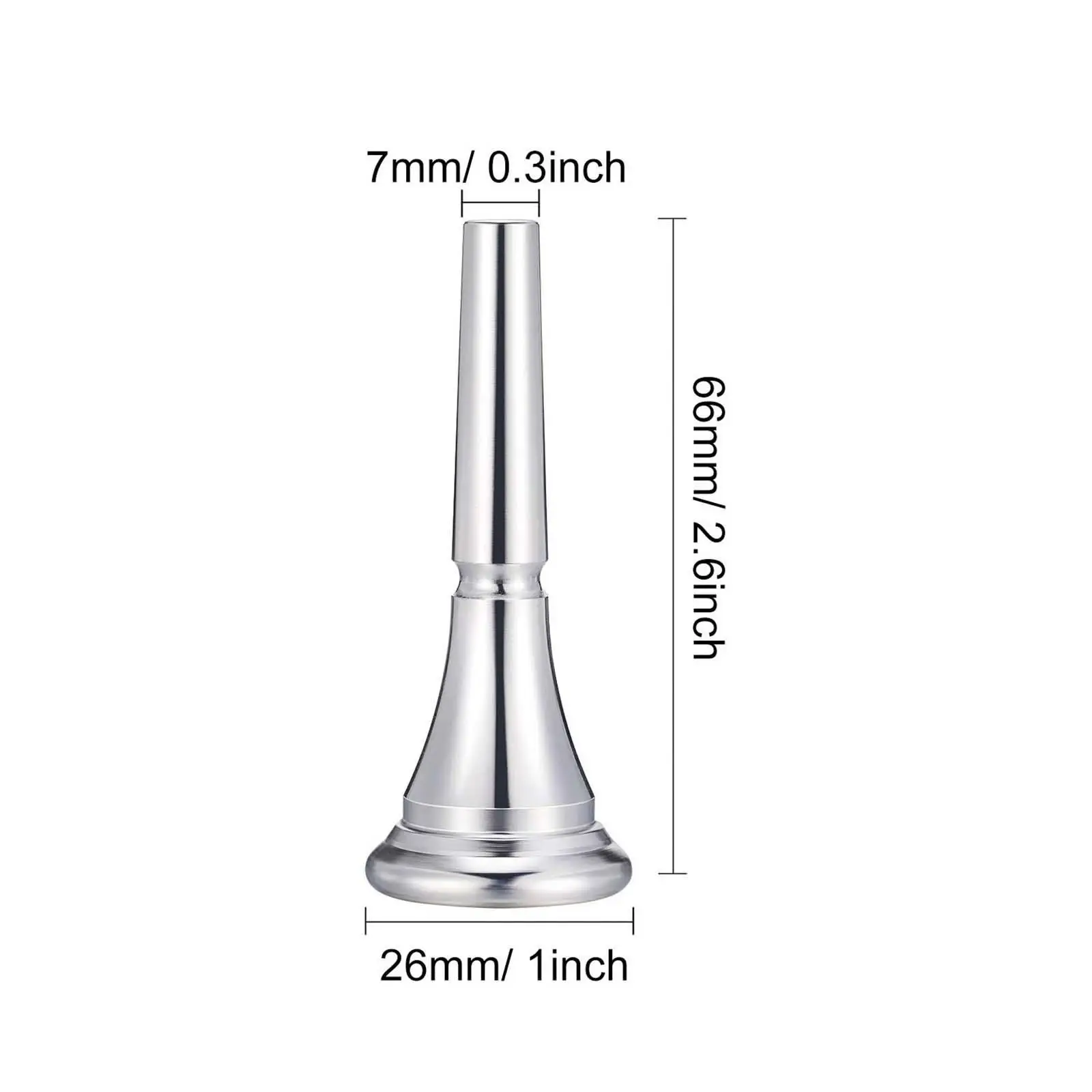 Trombone Mouthpiece Horn Mouthpiece French Horn Trumpet for Amateurs